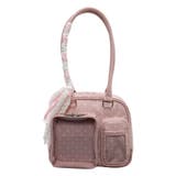 ライトピンク | きらふわスイートドットぬい痛ボストンバッグ | WEGO【WOMEN】