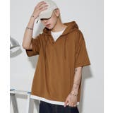 フェイクレイヤードTパーカー | WEGO【MEN】 | 詳細画像16 
