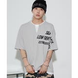 キーネックフェイクレイヤードグラフィックT(SS) | WEGO【MEN】 | 詳細画像11
