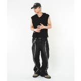 ヘンリーネックノースリーブパーカー | WEGO【MEN】 | 詳細画像3