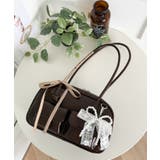レイヤーリボンチャーム付きボストンバッグ | WEGO【WOMEN】 | 詳細画像8 