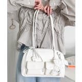 レイヤーリボンチャーム付きボストンバッグ | WEGO【WOMEN】 | 詳細画像10 