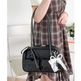レイヤーリボンチャーム付きボストンバッグ | WEGO【WOMEN】 | 詳細画像16 
