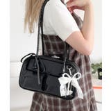 レイヤーリボンチャーム付きボストンバッグ | WEGO【WOMEN】 | 詳細画像17 