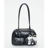 レイヤーリボンチャーム付きボストンバッグ | WEGO【WOMEN】 | 詳細画像23 