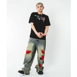 ワッフルクロスロゴヘンリーネックT(SS) | WEGO【MEN】 | 詳細画像2