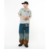 ワッフルクロスロゴヘンリーネックT(SS) | WEGO【MEN】 | 詳細画像4