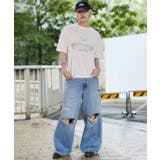 ステンシルロゴグラフィックT(SS) | WEGO【MEN】 | 詳細画像2