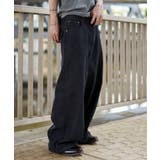 リベットチャームバギーデニムパンツ | WEGO【MEN】 | 詳細画像1