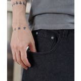 リベットチャームバギーデニムパンツ | WEGO【MEN】 | 詳細画像3