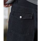 リベットチャームバギーデニムパンツ | WEGO【MEN】 | 詳細画像5