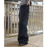 リベットチャームバギーデニムパンツ | WEGO【MEN】 | 詳細画像8