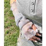 グレー | UV加工シアーアームカバー | WEGO【WOMEN】