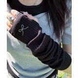 UV加工リボンビジューアームカバー | WEGO【WOMEN】 | 詳細画像4