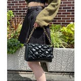 フェイクレザーポップコーンキルトバッグ 韓国 韓国ファッション | WEGO【WOMEN】 | 詳細画像16