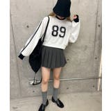 2ラインナンバリングショートスウェット 韓国 韓国ファッション | WEGO【WOMEN】 | 詳細画像13