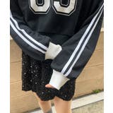 2ラインナンバリングショートスウェット 韓国 韓国ファッション | WEGO【WOMEN】 | 詳細画像21