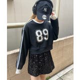 2ラインナンバリングショートスウェット 韓国 韓国ファッション | WEGO【WOMEN】 | 詳細画像24