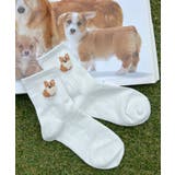ホワイト | dogワンポイントソックス 韓国 韓国ファッション | WEGO【WOMEN】