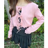 フロントリボンリブカーディガン 韓国 韓国ファッション | WEGO【WOMEN】 | 詳細画像2