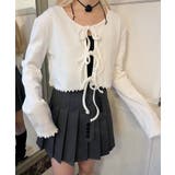 フロントリボンリブカーディガン 韓国 韓国ファッション | WEGO【WOMEN】 | 詳細画像9