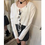 フロントリボンリブカーディガン 韓国 韓国ファッション | WEGO【WOMEN】 | 詳細画像10