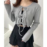 フロントリボンリブカーディガン 韓国 韓国ファッション | WEGO【WOMEN】 | 詳細画像16