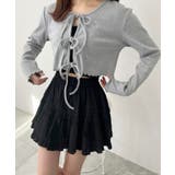 フロントリボンリブカーディガン 韓国 韓国ファッション | WEGO【WOMEN】 | 詳細画像17