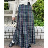 タータンチェックロングスカート 韓国 韓国ファッション | WEGO【WOMEN】 | 詳細画像1