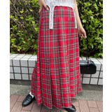 タータンチェックロングスカート 韓国 韓国ファッション | WEGO【WOMEN】 | 詳細画像6