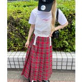 タータンチェックロングスカート 韓国 韓国ファッション | WEGO【WOMEN】 | 詳細画像8