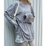 【WC】花柄メロウトップス 韓国 韓国ファッション | WEGO【WOMEN】 | 詳細画像1 