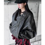 ヴィンテージフェイクレザージャケット | WEGO【WOMEN】 | 詳細画像3