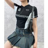 【Figments】プリーツヘムフリンジデニムミニスカート | WEGO【WOMEN】 | 詳細画像5