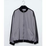 【Figments】バイカラースーパービッグトラックジャケット | WEGO【WOMEN】 | 詳細画像8 