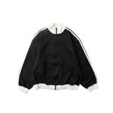 【Figments】バイカラースーパービッグトラックジャケット | WEGO【WOMEN】 | 詳細画像9 