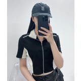 【Figments】SSバイカラートラックジャケット | WEGO【WOMEN】 | 詳細画像8 