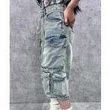 【Figments】マルチカーゴデニムハーフパンツ | WEGO【WOMEN】 | 詳細画像3
