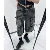 【Figments】マルチカーゴデニムハーフパンツ | WEGO【WOMEN】 | 詳細画像6