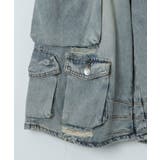 【Figments】マルチカーゴデニムハーフパンツ | WEGO【WOMEN】 | 詳細画像12
