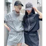 ダブルZIPナイロンセットアップ | WEGO【WOMEN】 | 詳細画像3