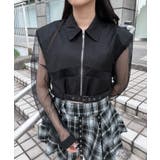 【Figments】オーガンジースリーブデザインシャツ | WEGO【WOMEN】 | 詳細画像2