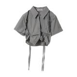 ドロストパンクショートスリーブシャツ | WEGO【WOMEN】 | 詳細画像7 