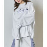 ホワイト | 大不幸スウェット | WEGO【WOMEN】