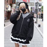 ブラック | 星空の輝きパーカー | WEGO【WOMEN】