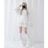 ぷあぷあ綿雲もぐもぐすかーと | WEGO【WOMEN】 | 詳細画像8