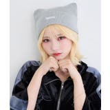 グレー | くつろぎねこパンチ帽 | WEGO【WOMEN】