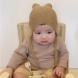 ベビー 帽子 ニット帽 クマ くま耳 あかちゃん 赤ちゃん ぼうし | CLARAH | 詳細画像8