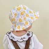 ベビー 花柄 リバーシブル かわいい 帽子 子供 幼児 キッズ 赤ちゃん | CLARAH | 詳細画像4