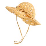 キッズつば広ハット ベビー 花柄 ぼうし 子供 幼児 女の子 | CLARAH | 詳細画像6 